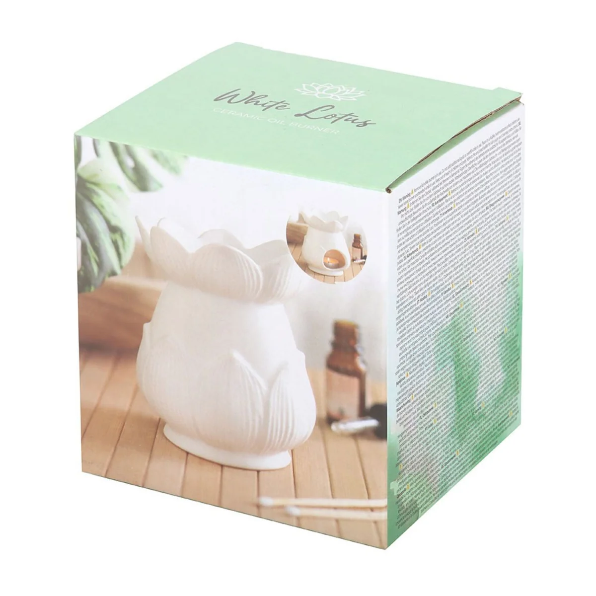 Something Different Lotus Oil Burner - White – image 2