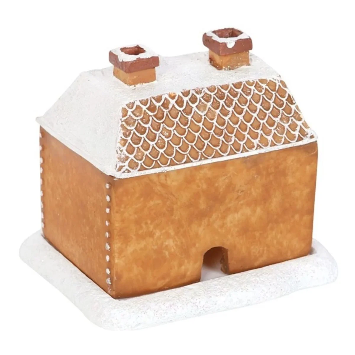Gingerbread House Incense Burner - Brown – image 2