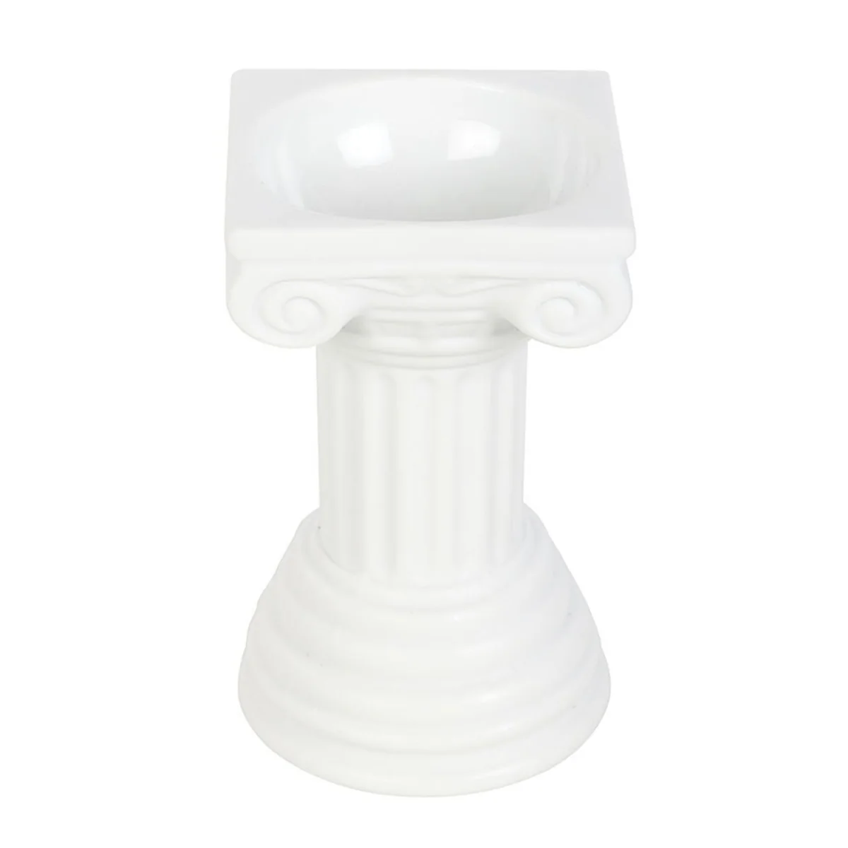 Something Different Greek Column Oil Burner - White – image 2