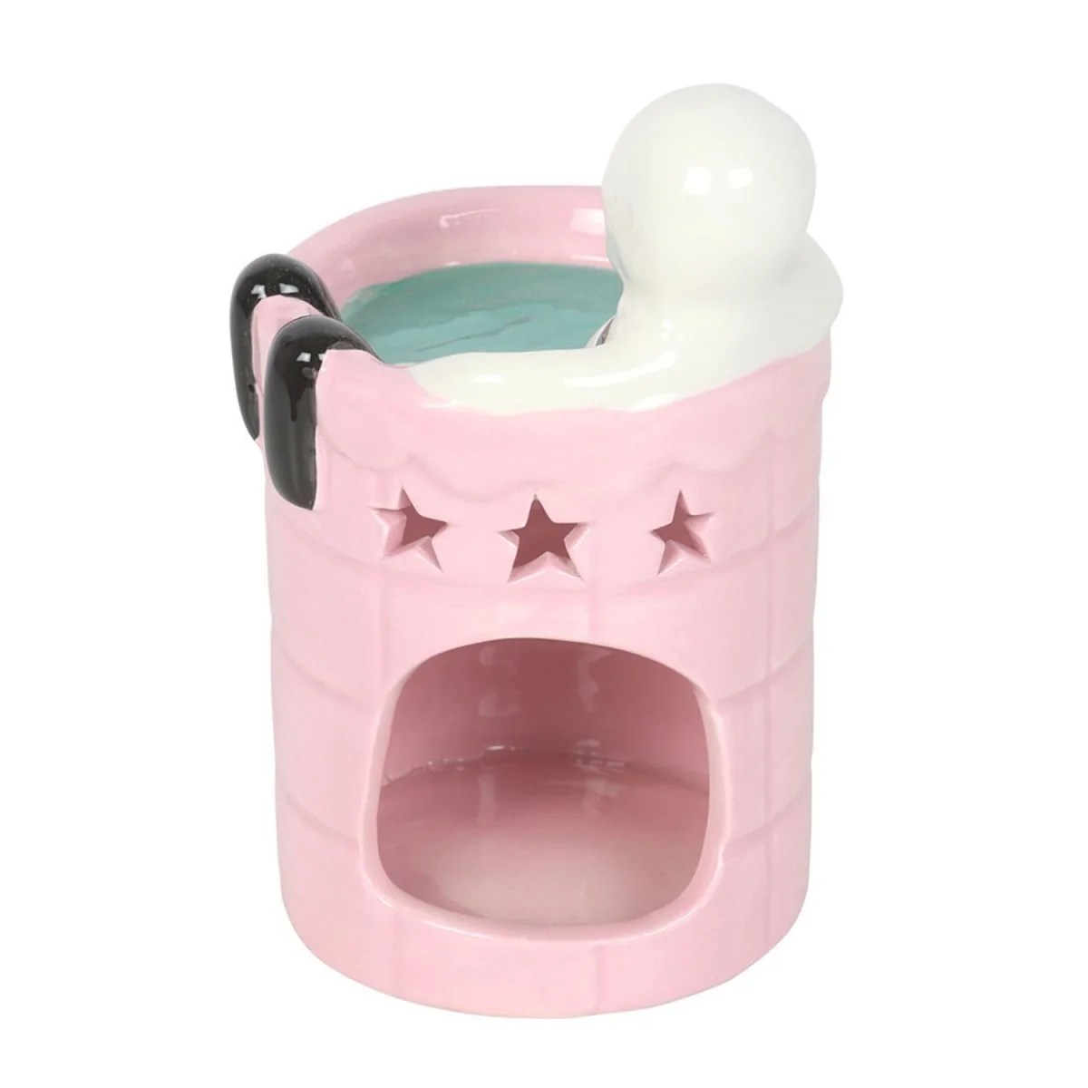 Something Different Dead Cool Skeleton Oil Burner - Pink/Blue/White – image 2
