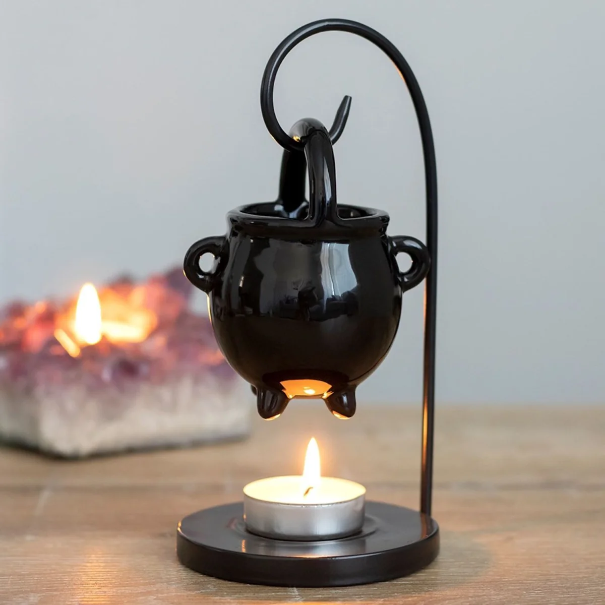 Something Different Hanging Oil Burner - Black – image 2