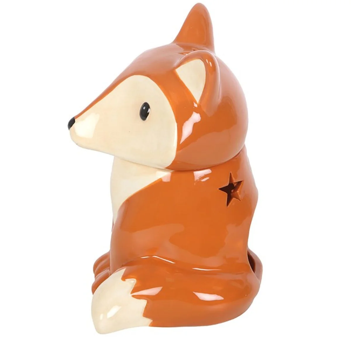 Fox Aromatherapy Burner and Wax Warmer - Orange – image 4