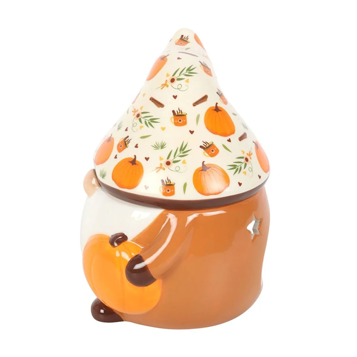 Something Different Autumn Days Gonk Oil Burner - Orange/White – image 3