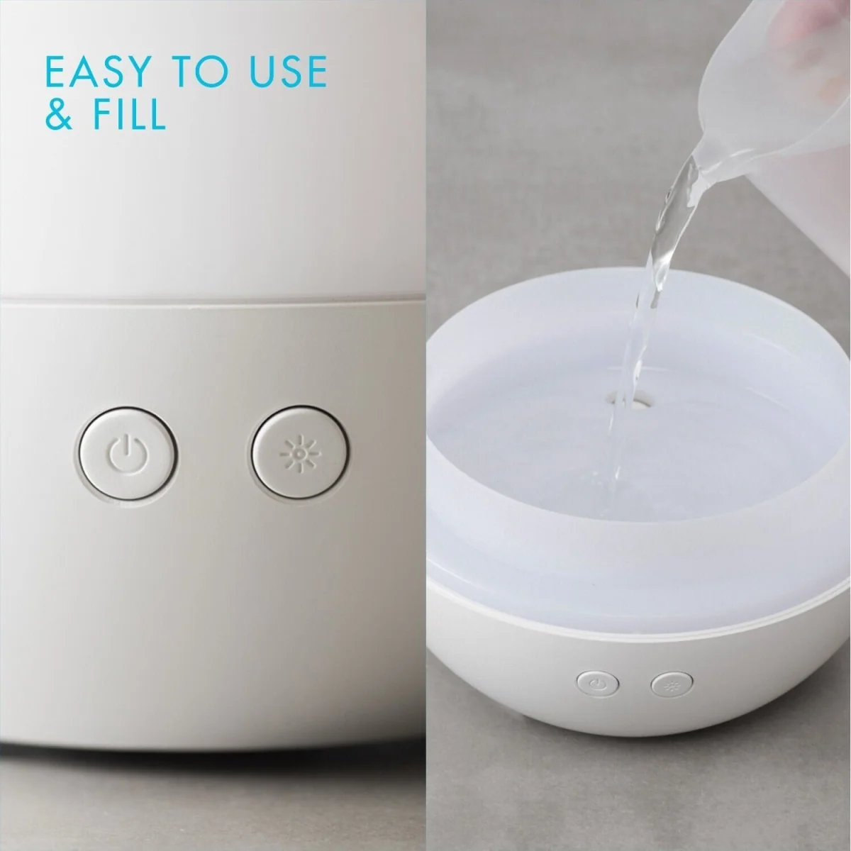 HoMedics Ellia Colour Changing Dream Aroma Diffuser - White – image 11