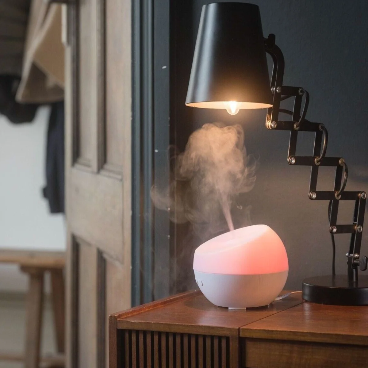 HoMedics Ellia Colour Changing Dream Aroma Diffuser - White – image 9
