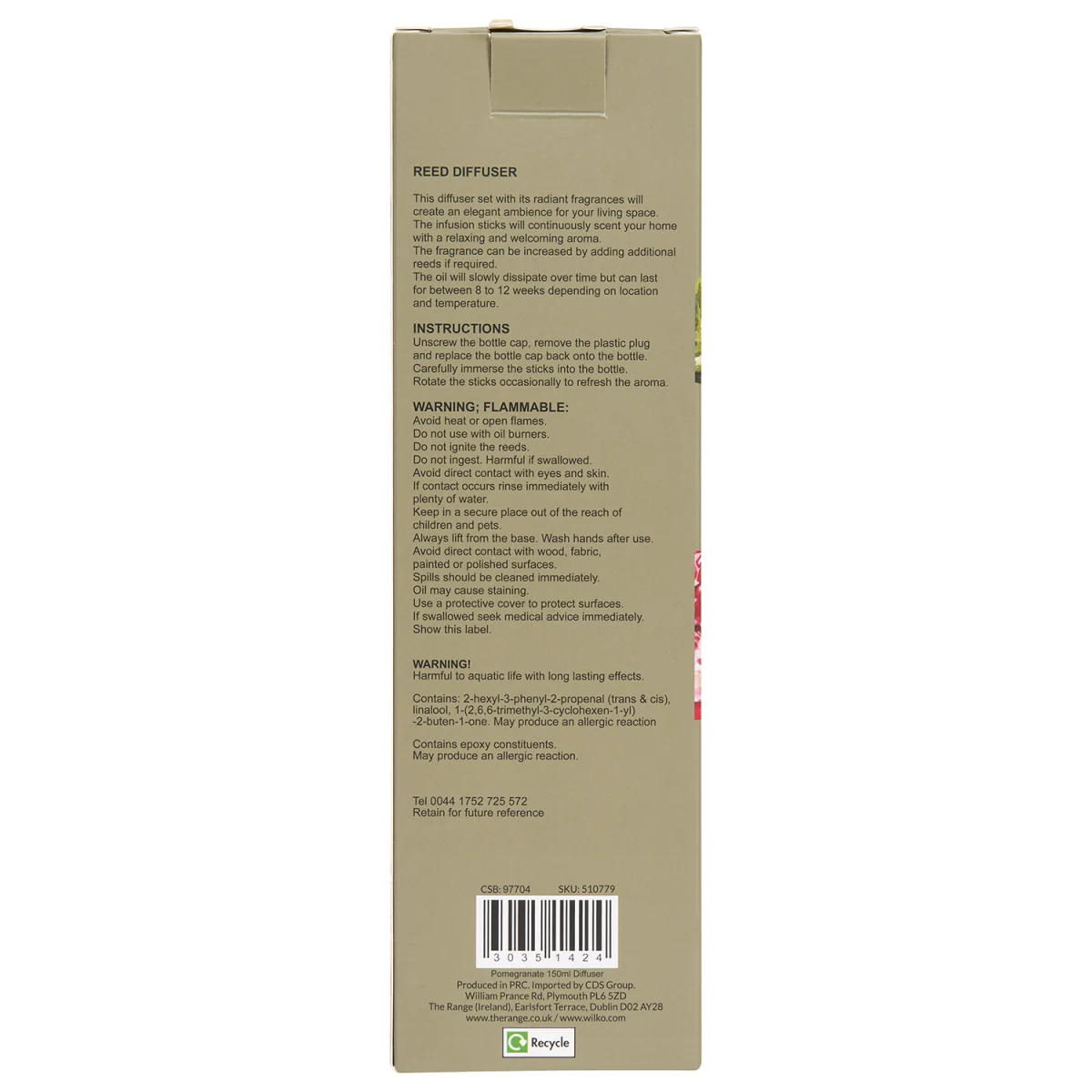 Pomegranate Reed Diffuser – image 4