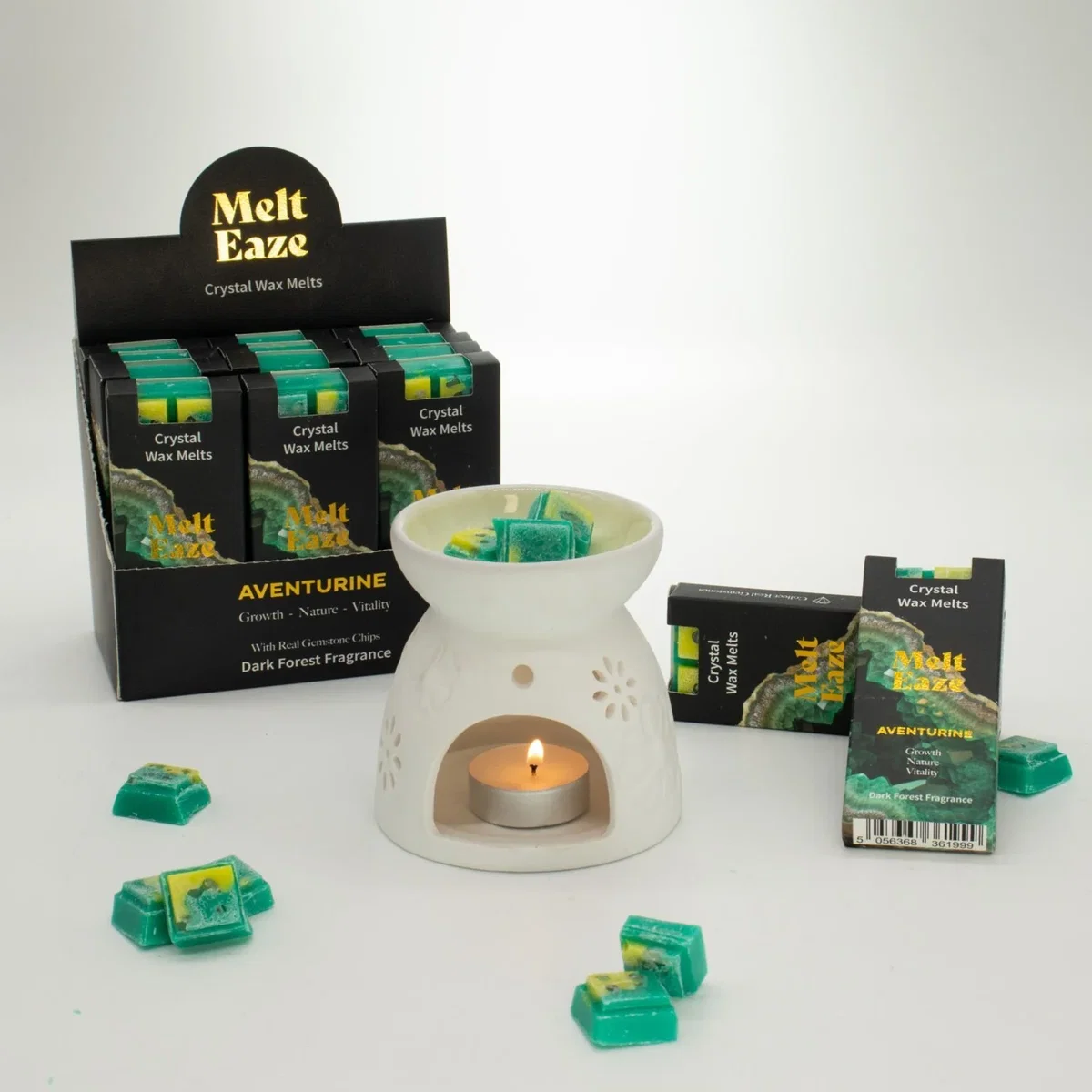 MeltEaze Wax Melts 50g Emerald Forest Aventurine - Emerald – image 6