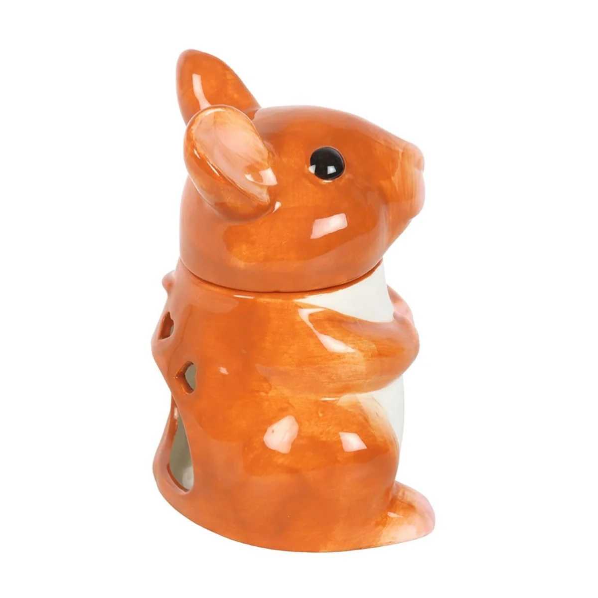 Something Different Mouse Oil Burner - Orange/White – image 2