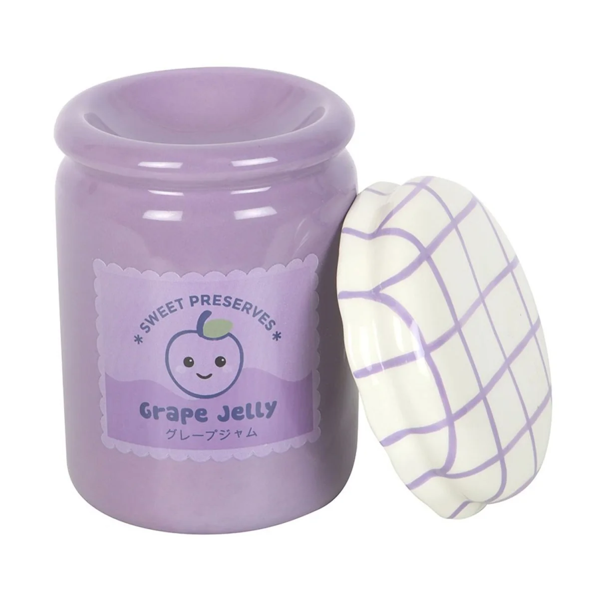 Something Different Grape Jelly Jar Oil Burner - Lavender – image 3