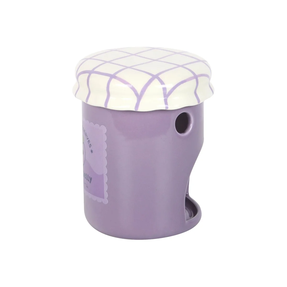 Something Different Grape Jelly Jar Oil Burner - Lavender – image 1