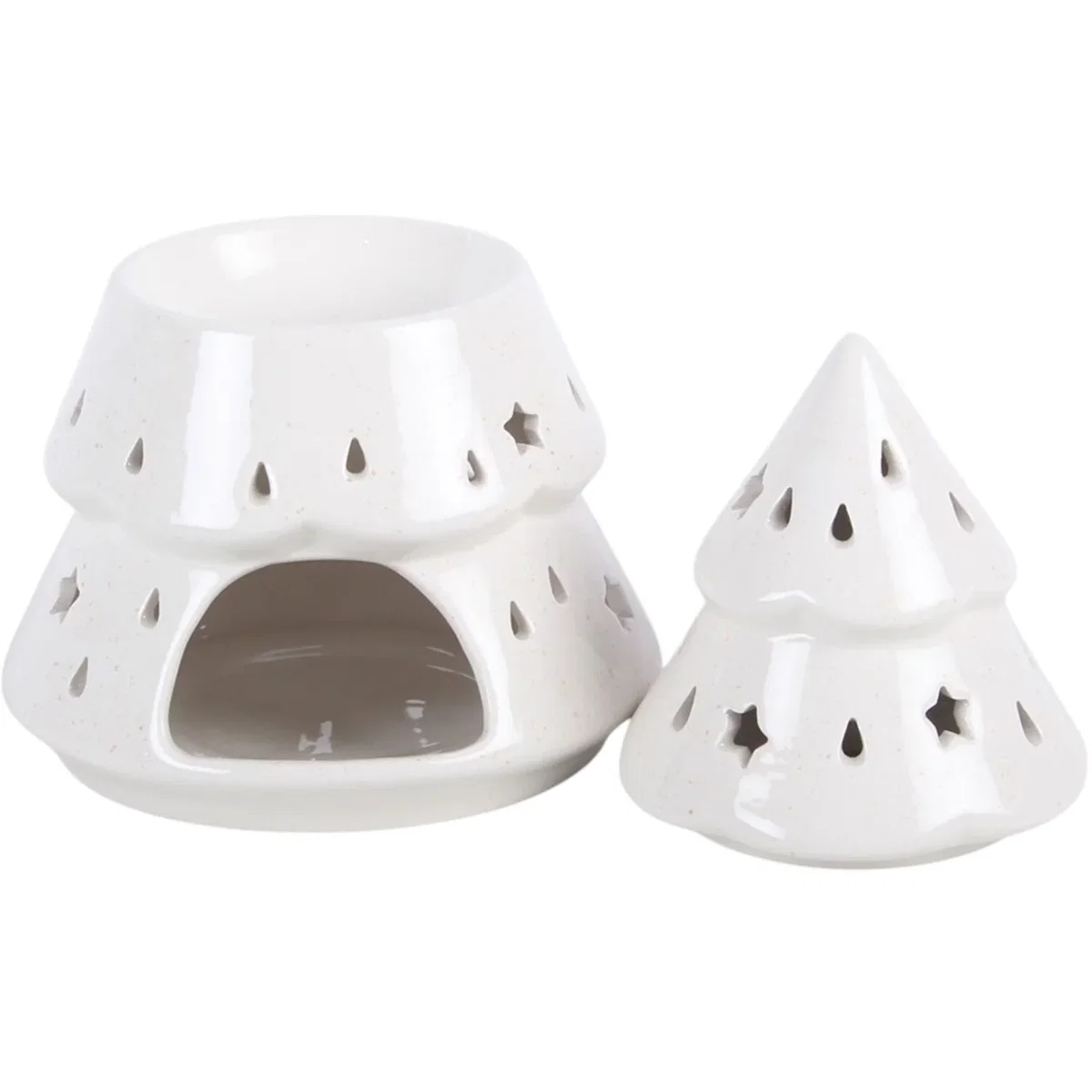 Winter Fir Tree Oil Burner - White – image 4
