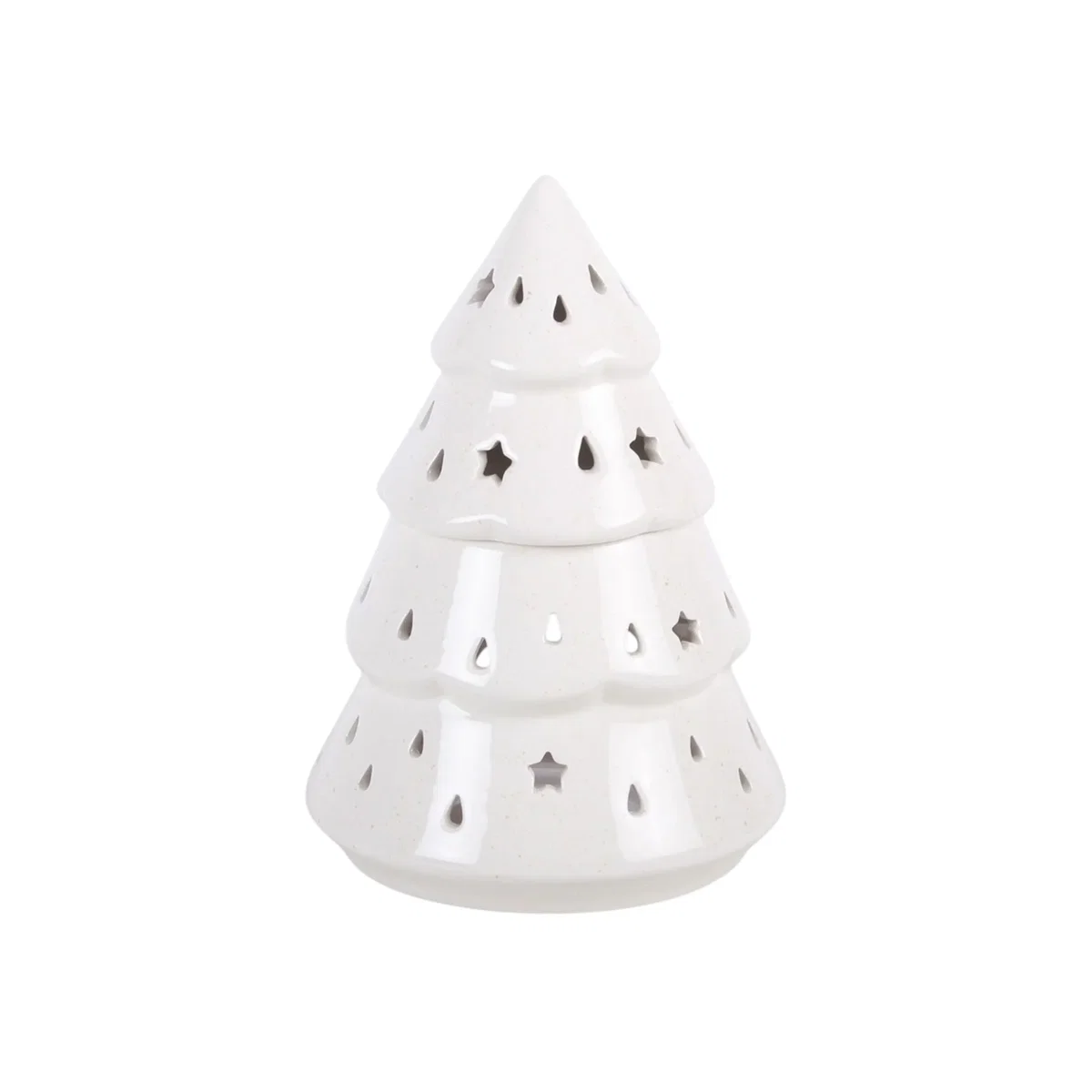 Winter Fir Tree Oil Burner - White – image 1