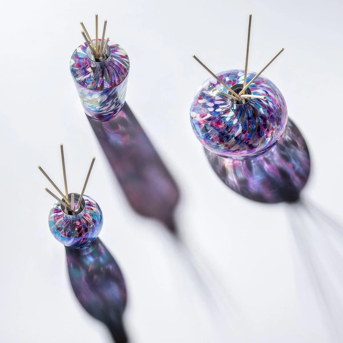 Reed Diffuser Blue Pink Oval - Blue – image 3