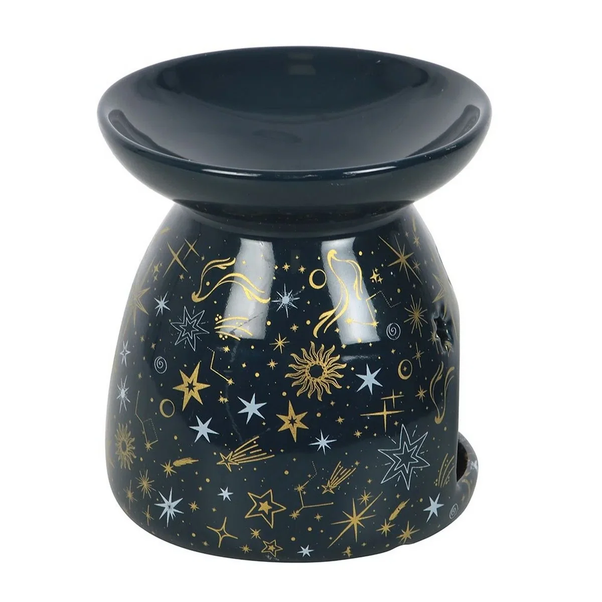 Something Different Starry Night Oil Burner - Blue/Gold/White – image 2