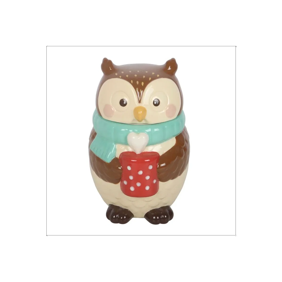 Oliver Owl Ceramic Oil Burner for Fragrance Oil - Multi – image 1