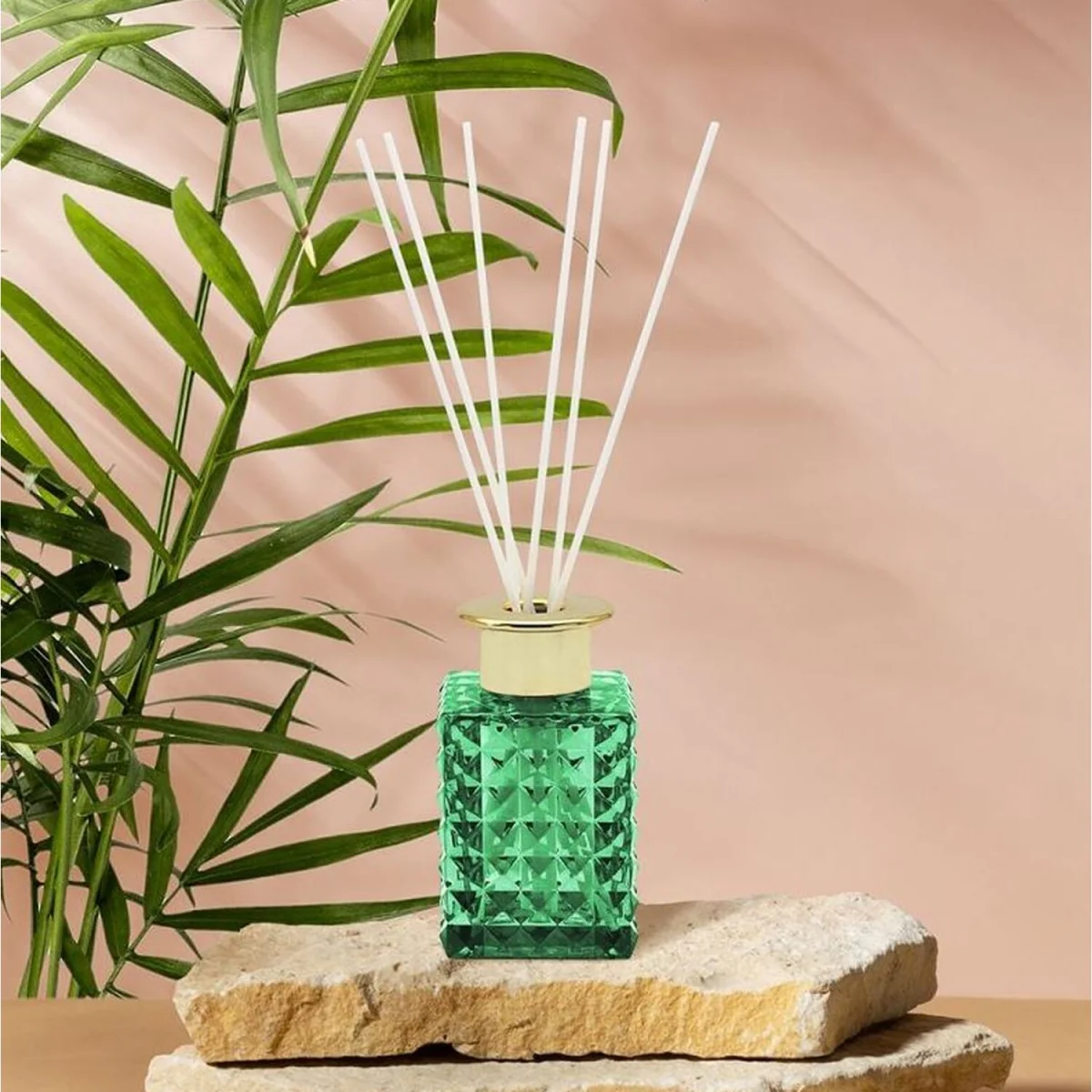 Glass Bottle Diffuser 120ml - Oud & Bergamot – image 1