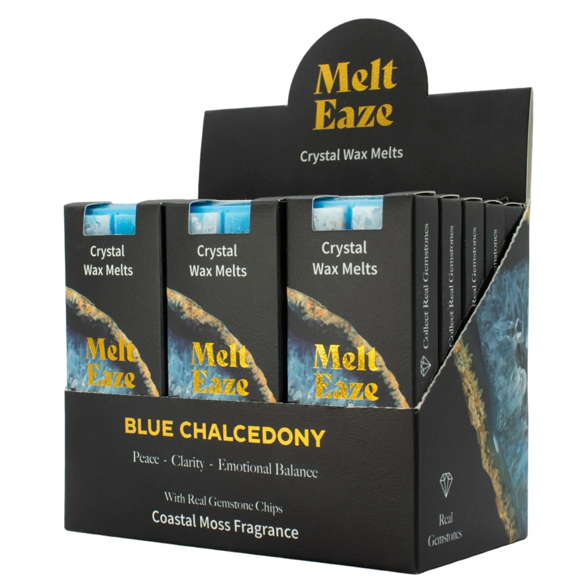 MeltEaze Wax Melts 50g Aquamarine Wave Coastal Moss - Blue – image 3