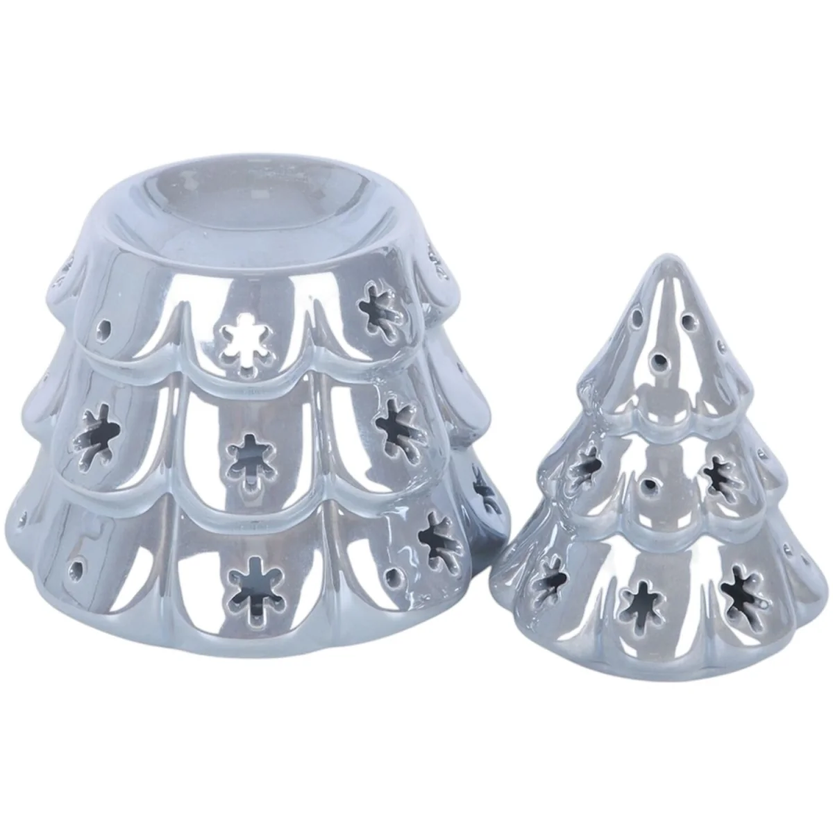 Fir Tree Oil Burner - Silver – image 3