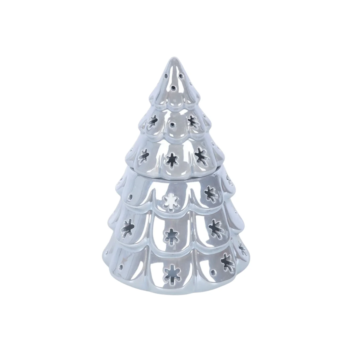 Fir Tree Oil Burner - Silver – image 1