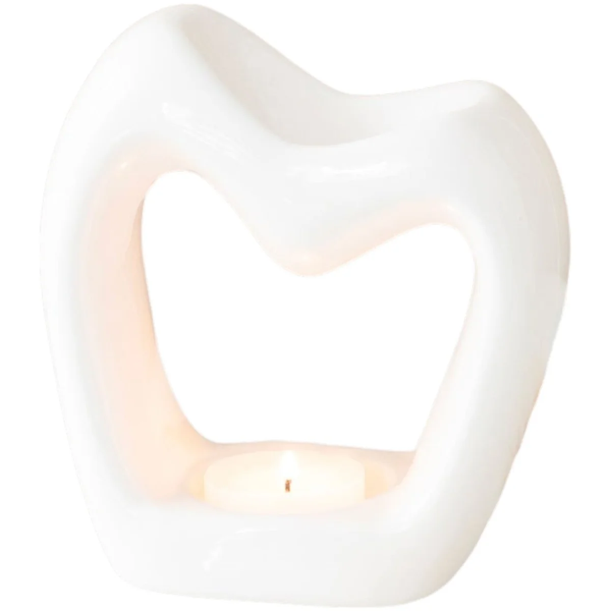 Sculptural Heart Oil Burner – image 3