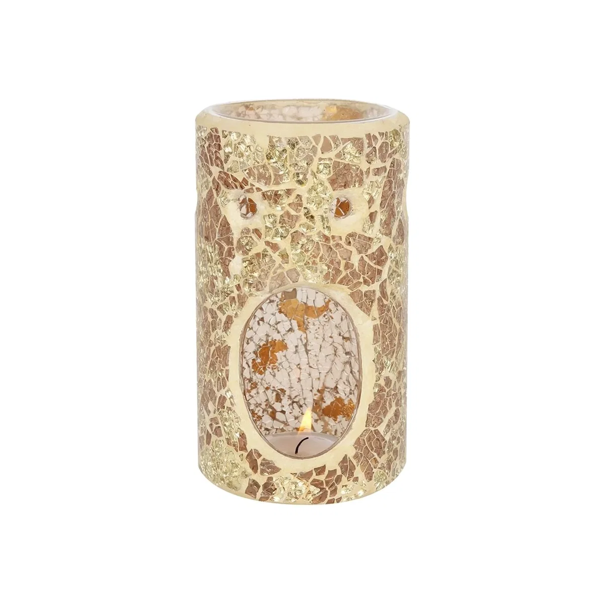 Something Different Pillar Oil Burner - Gold