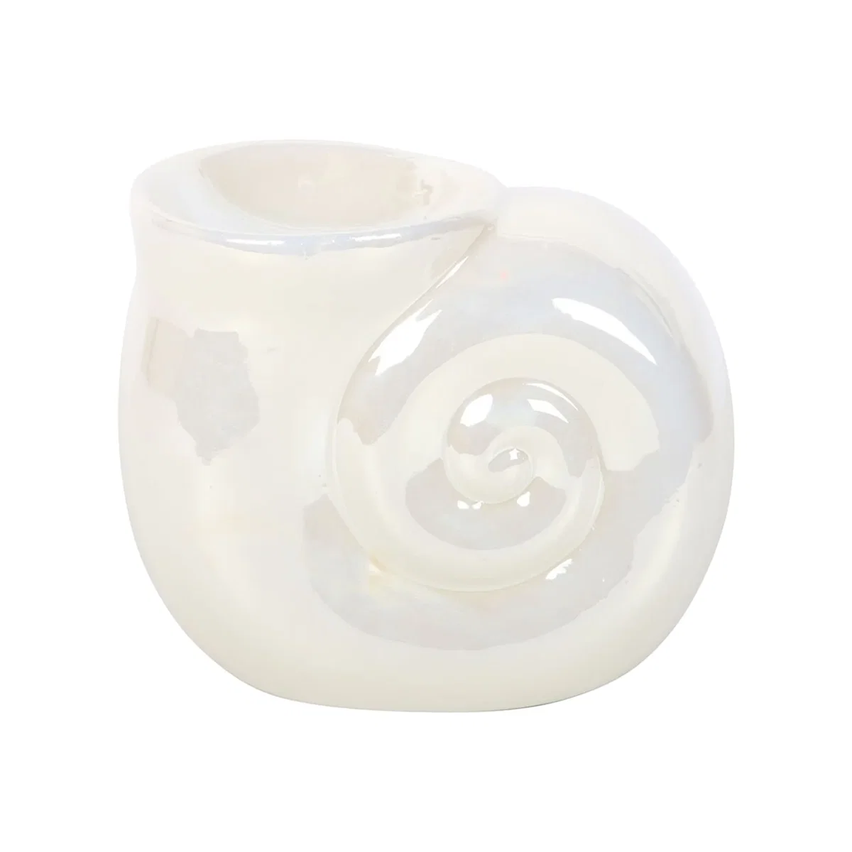 Something Different Spiral Shell Oil Burner - White – image 1