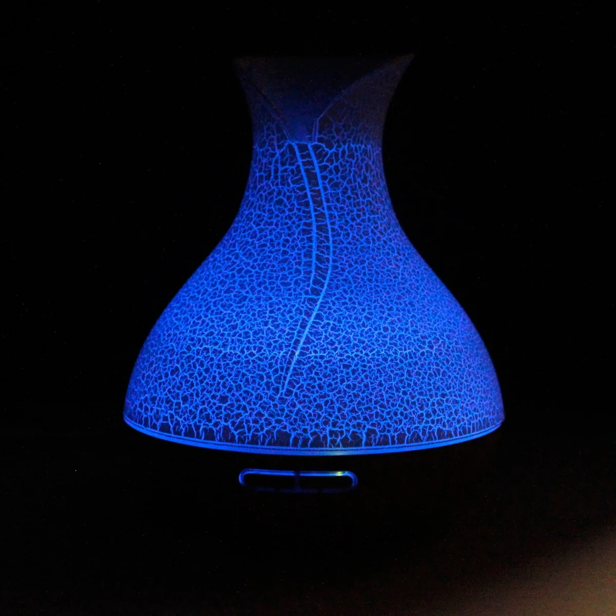 Palma Atomiser Shell Effect USB Colour Change LED Light Diffuser Ultrasonic - White – image 2