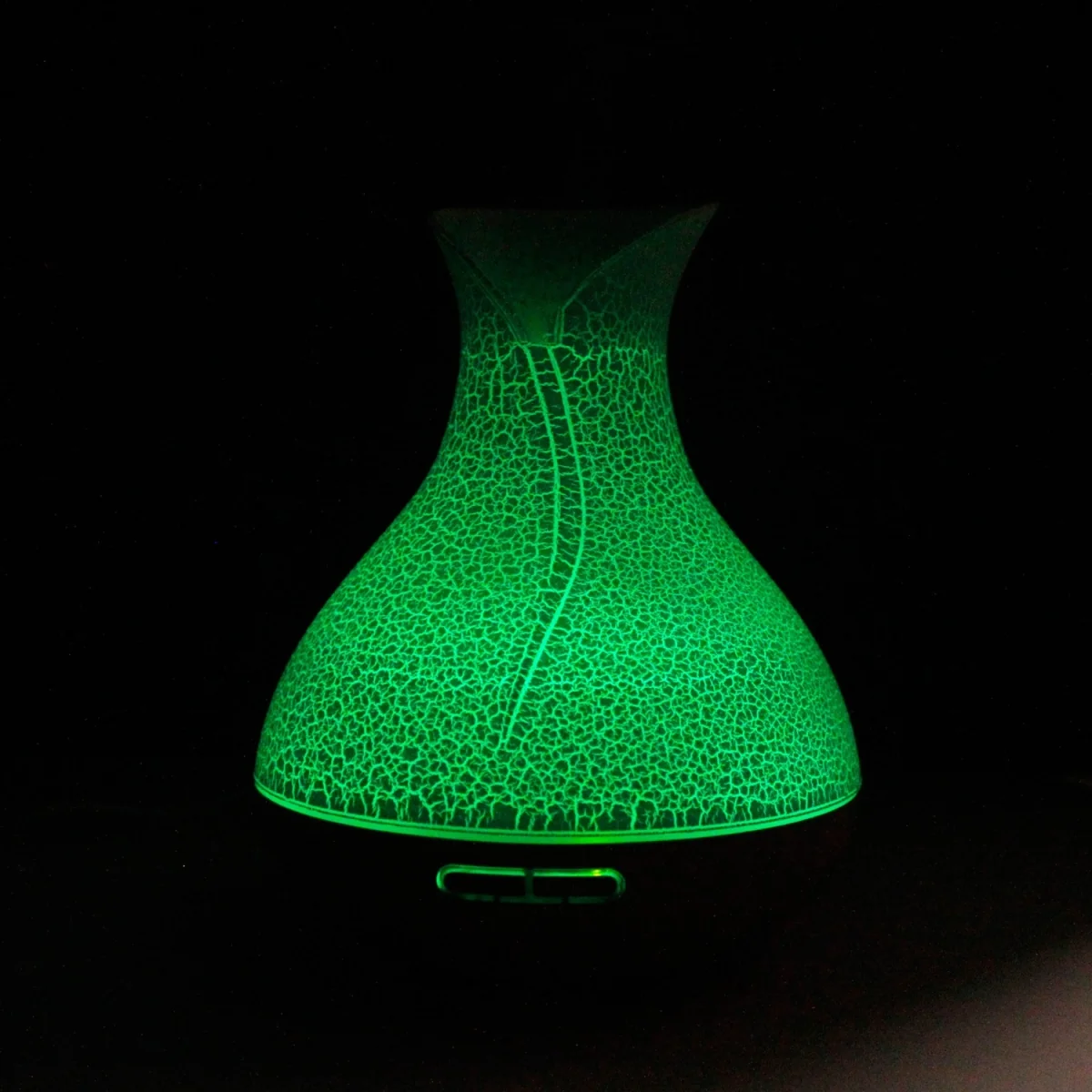 Palma Atomiser Shell Effect USB Colour Change LED Light Diffuser Ultrasonic - White – image 3