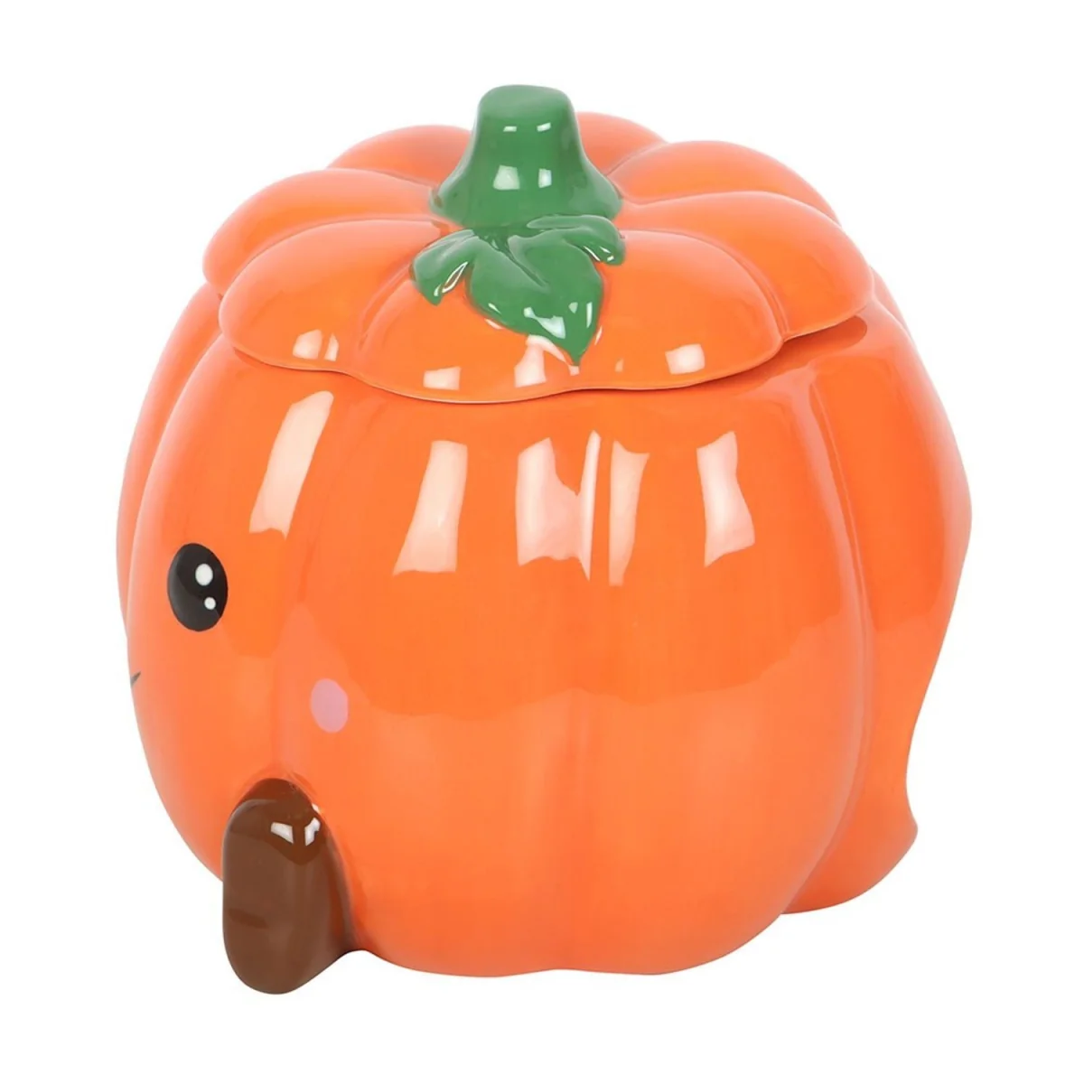 Something Different Smiling Pumpkin Oil Burner - Orange – image 2