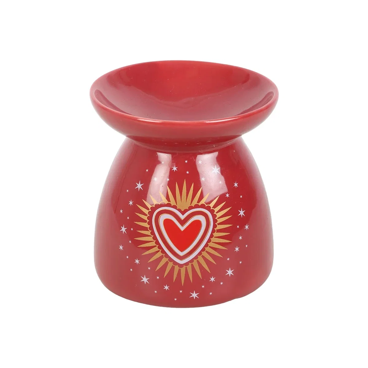 Something Different Sacred Heart Oil Burner - Maroon – image 1