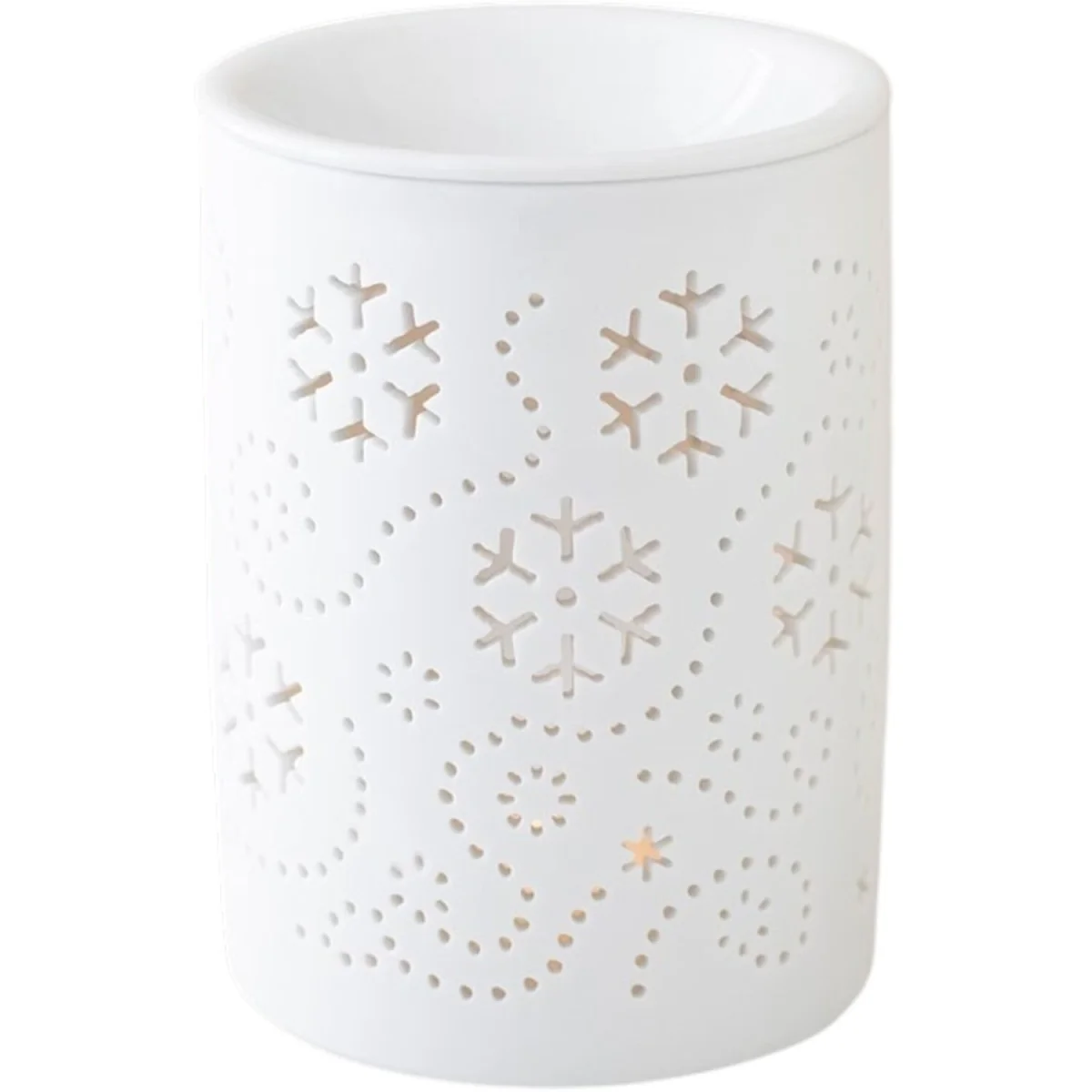 Snowflake Cut Out Oil Burner and Wax Warmer – image 2