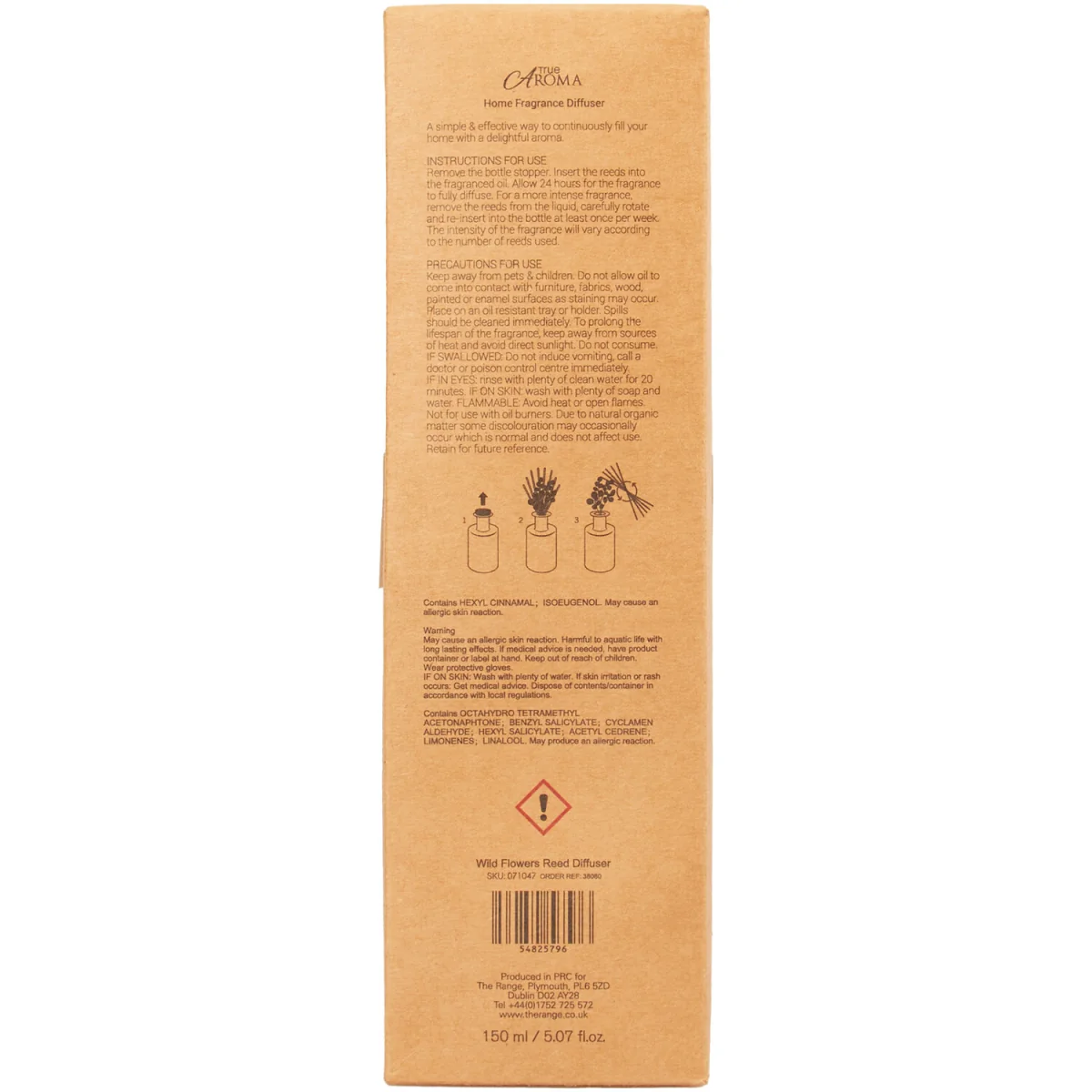 Wild Flowers Reed Diffuser 150ml - Natural – image 4