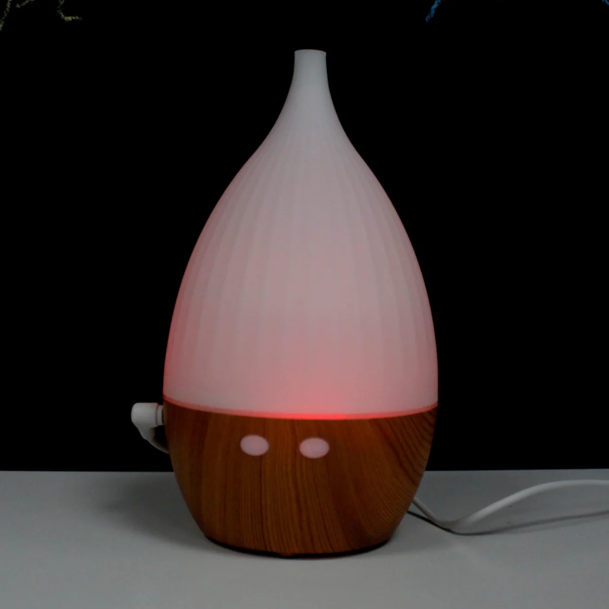 Milan Atomiser USB Colour Change LED Light Diffuser Ultrasonic - White – image 2