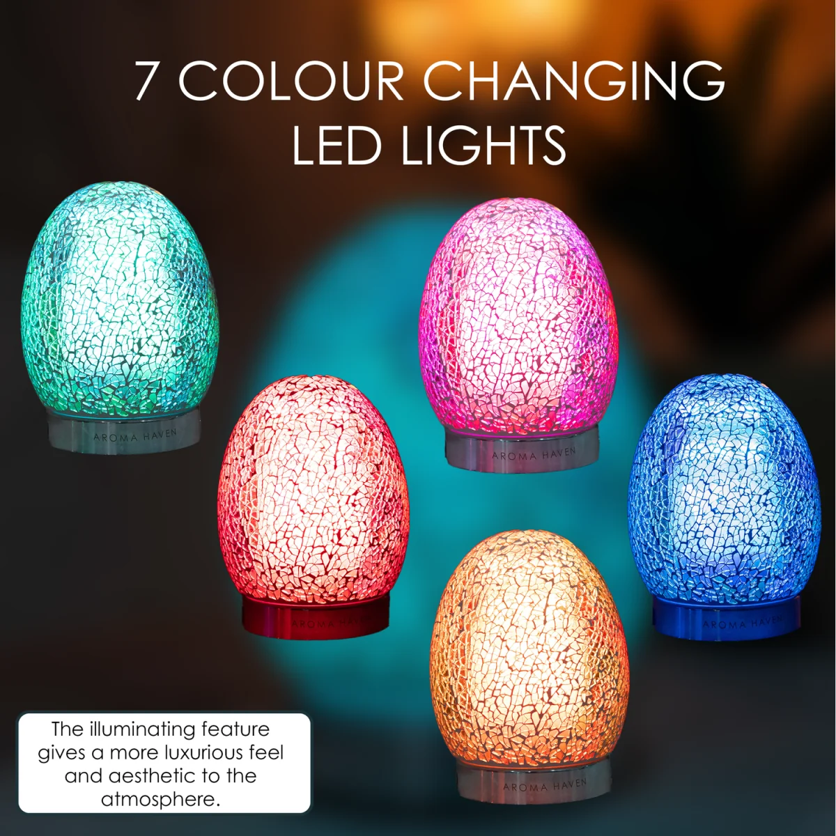 Luxe Oval Aroma Diffuser - Champagne Breeze – image 4