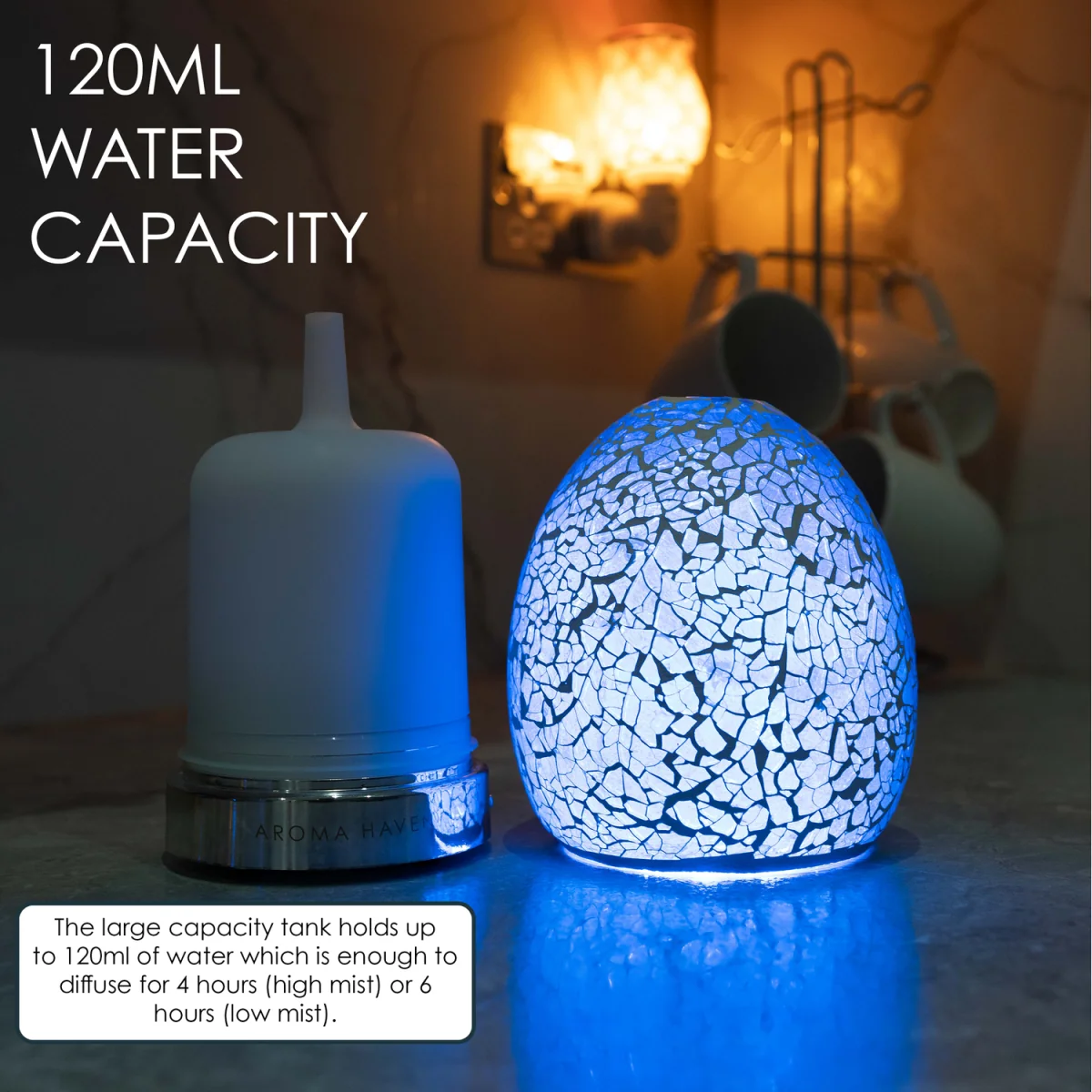 Luxe Oval Aroma Diffuser - Champagne Breeze – image 6