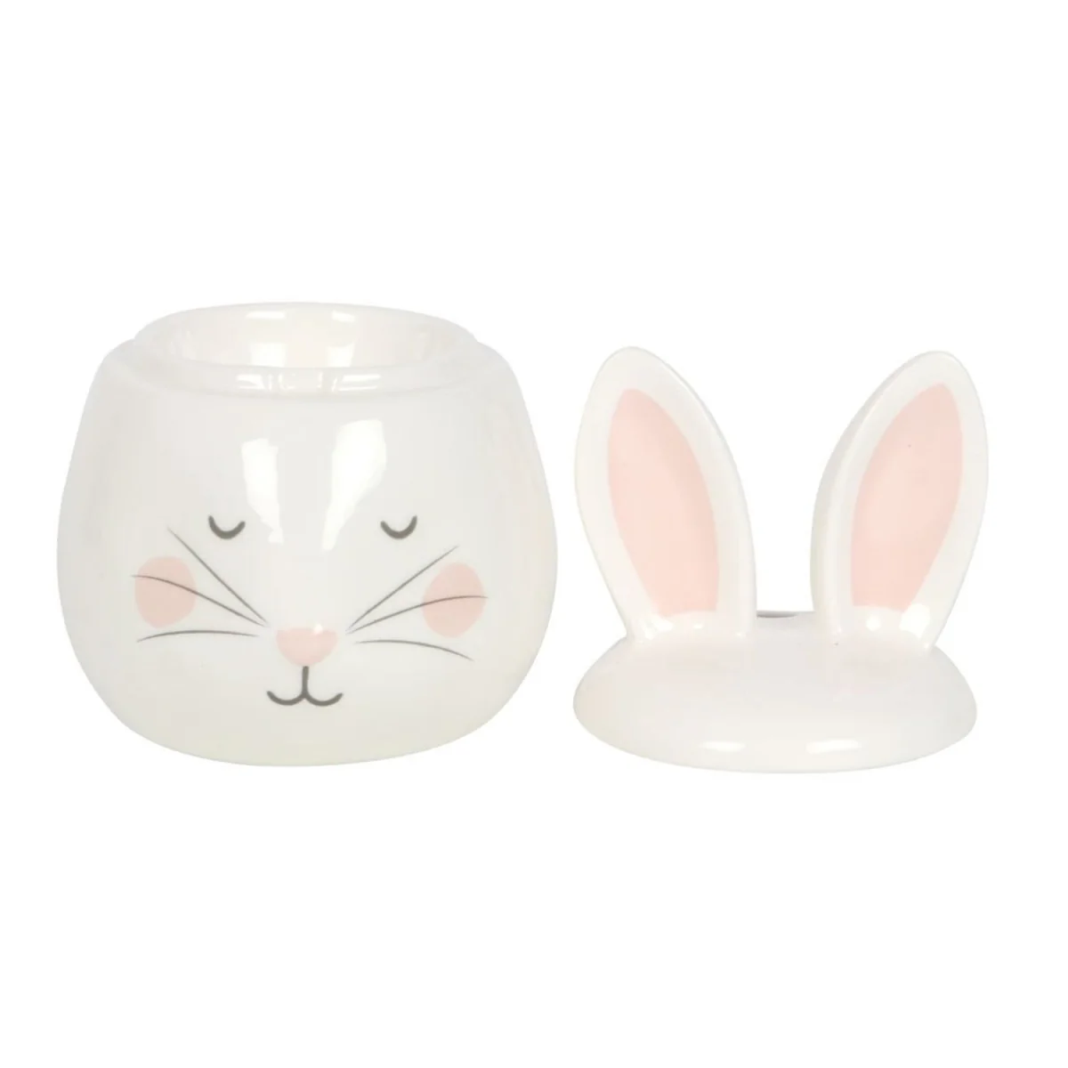 Something Different Bunny Face Oil Burner - White – image 2