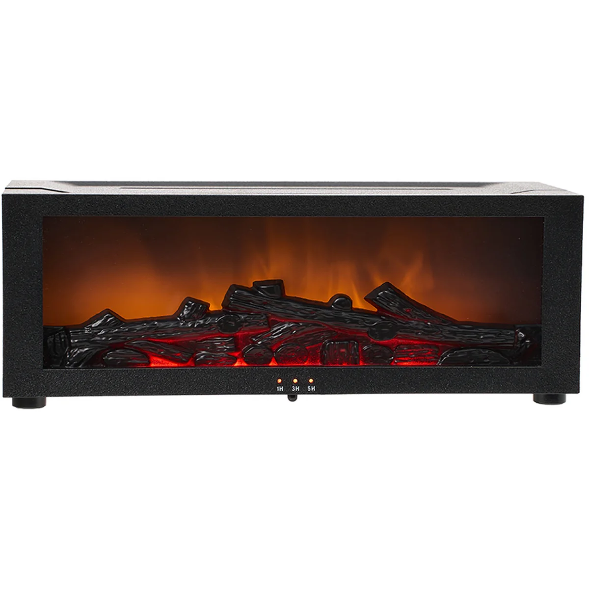 Lifeideas Aroma Diffuser Fireplace with Remote Control - Black – image 2
