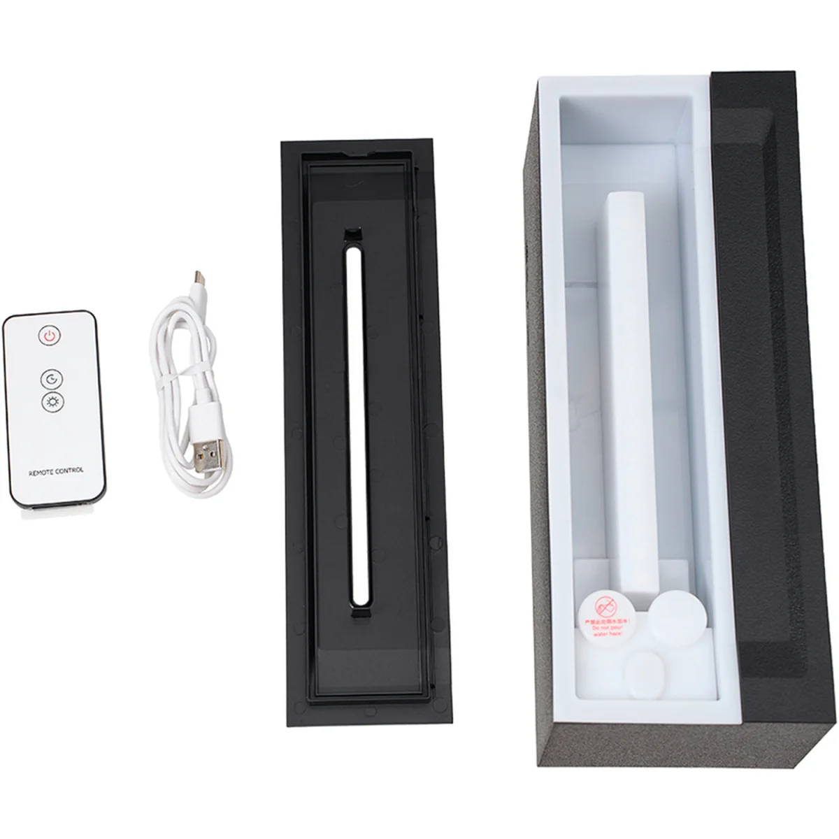 Lifeideas Aroma Diffuser Fireplace with Remote Control - Black – image 4