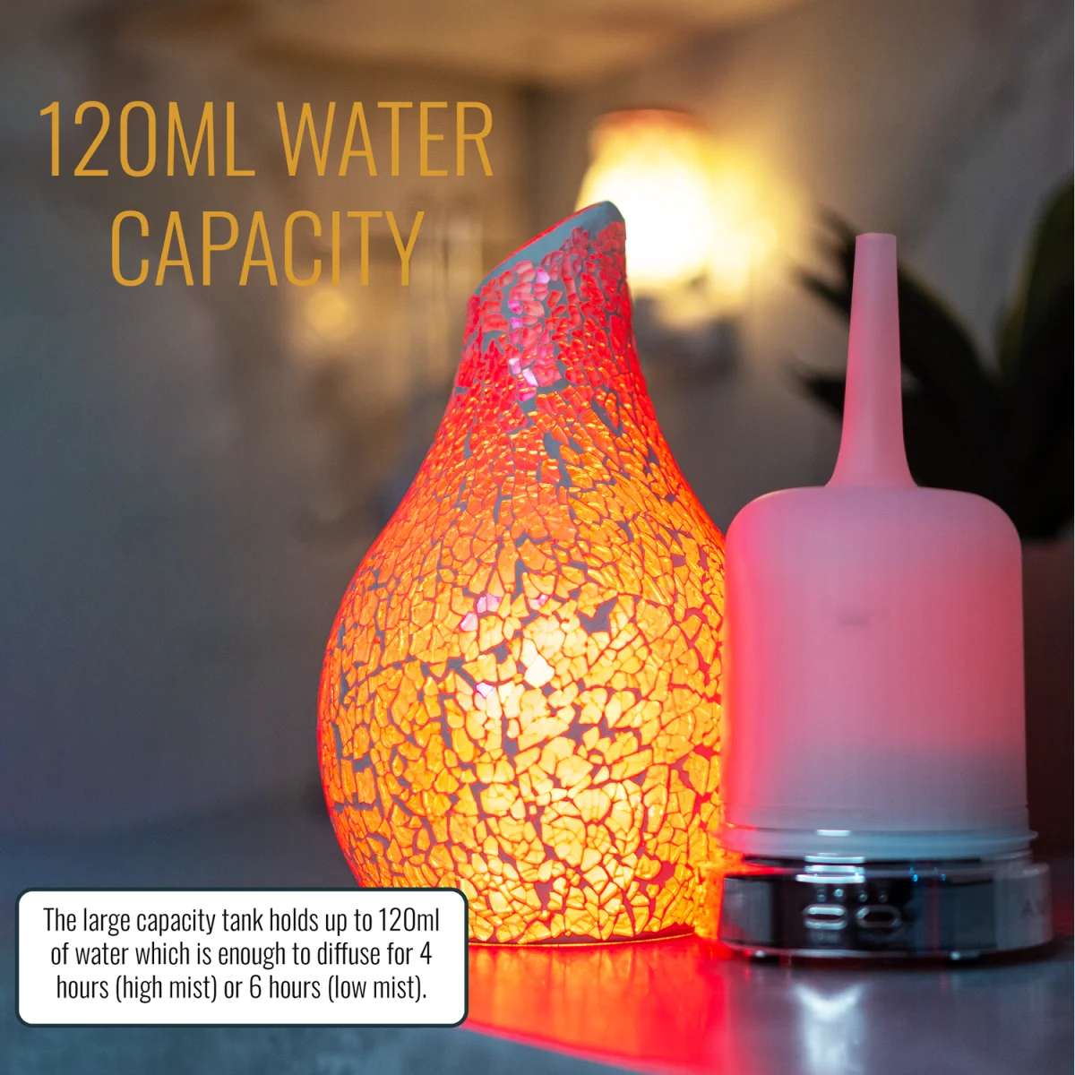 S1 Mosaic Aroma Diffuser Art Glass - Edge Pearl – image 5
