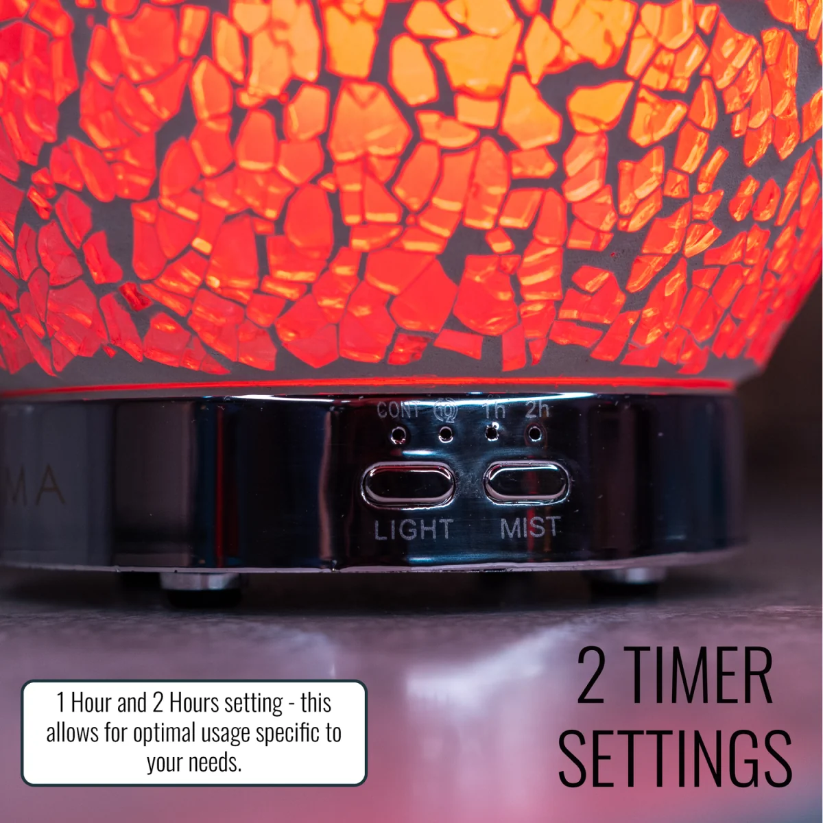 S1 Mosaic Aroma Diffuser Art Glass - Edge Pearl – image 6