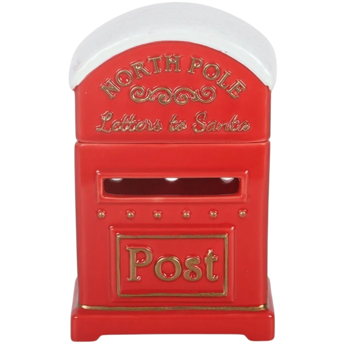 Letters to Santa Christmas Post Box Oil Burner - Red – image 3