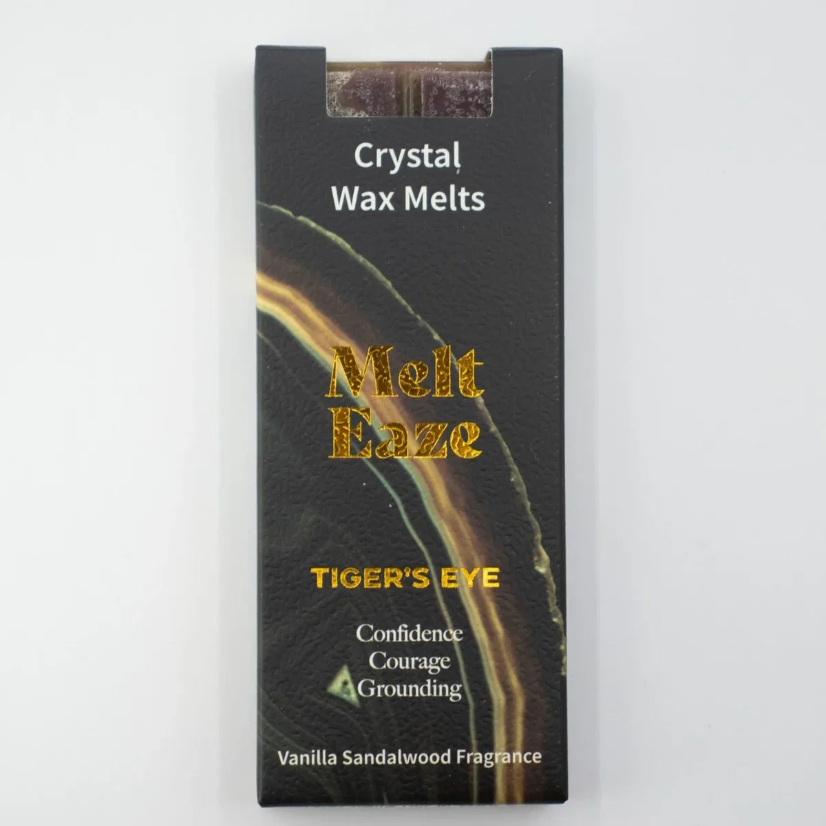MeltEaze Tigereye Strength Wax Melts Vanilla Sandalwood 50g - Brown – image 3