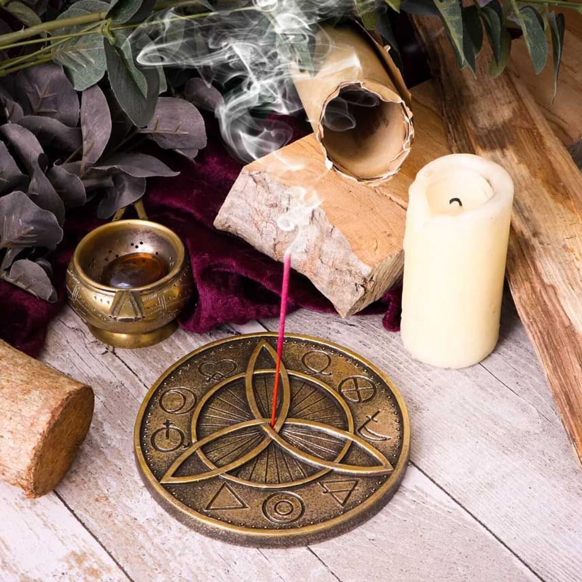 Triquetral Scent Incense Burner - 12.5cm