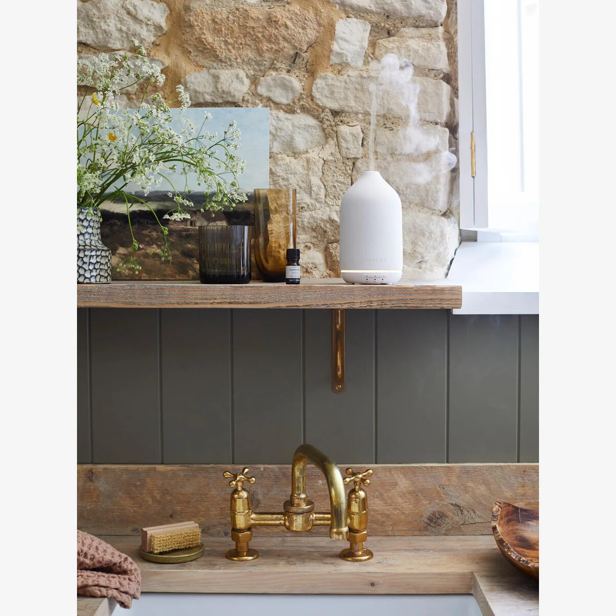 Cowshed Electric Diffuser & Refresh Fragrance Oil, EU