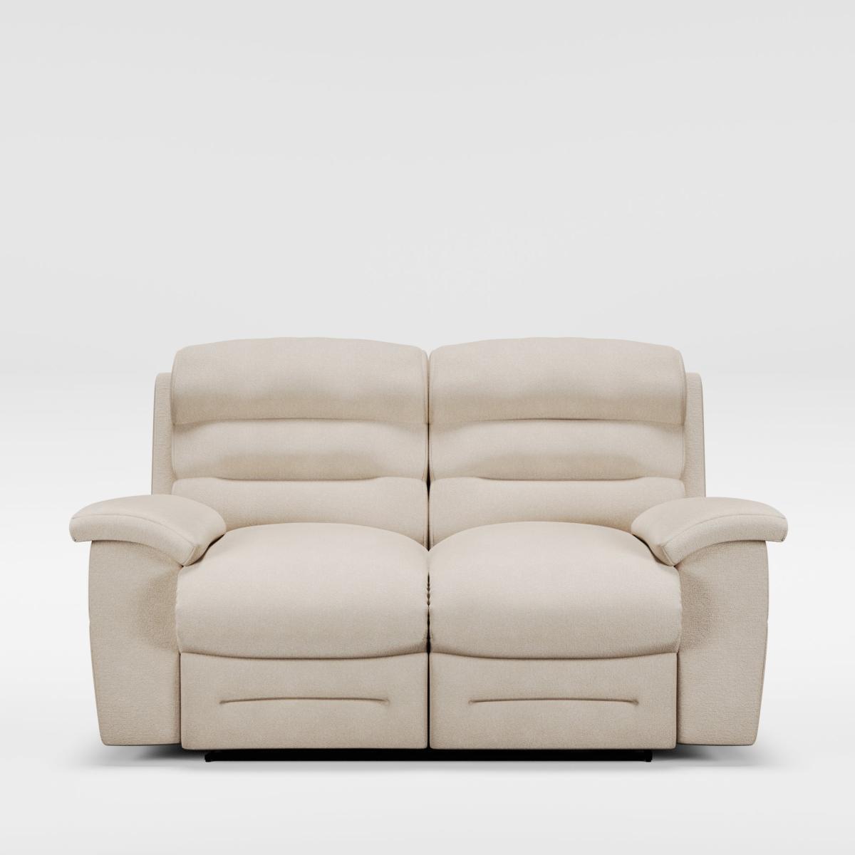 Lulworth 2 Seater Manual Recliner Sofa Sand – image 9