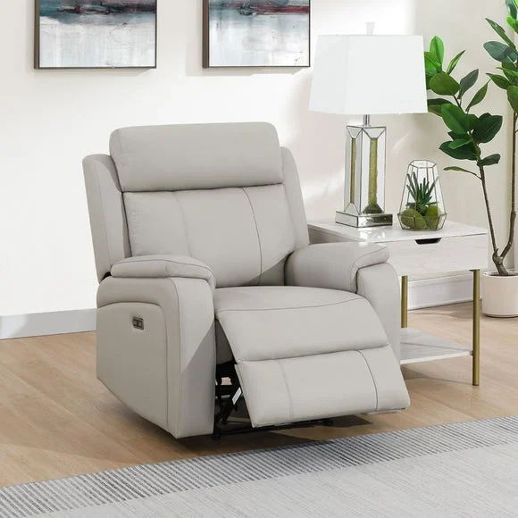 Bilston Leather Power Reclining Chair – image 1