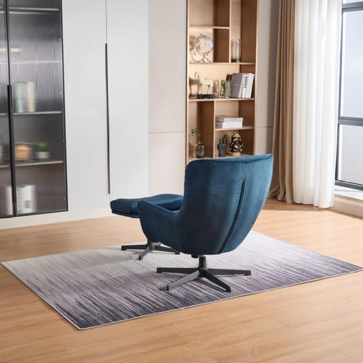 Return - Image Furnishings Isla Swivel Recliner Chair with Footstool – image 4