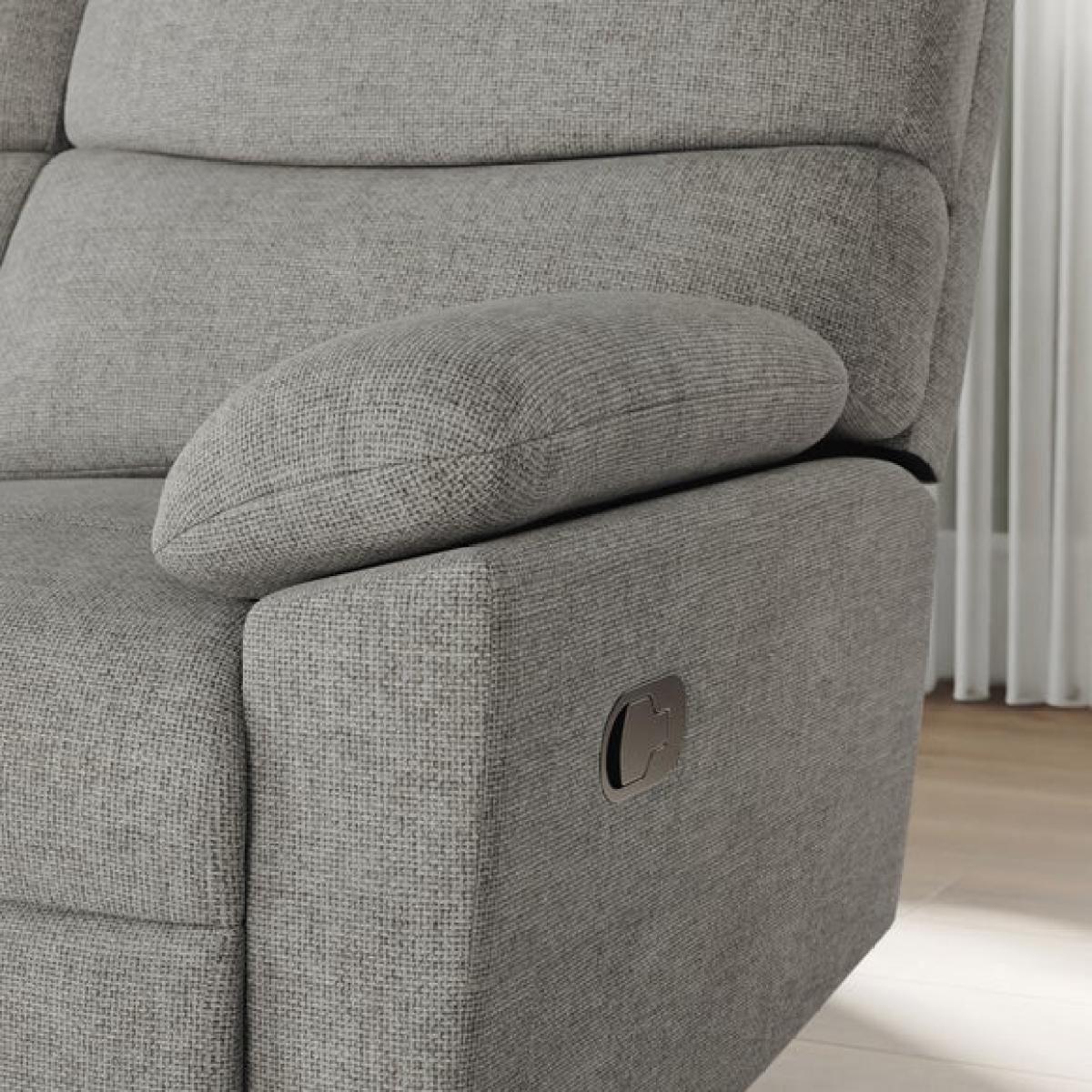 Murphy Chenille Manual Recliner 2 Seater Sofa – image 4