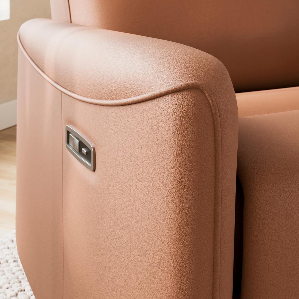 Olli Boxy Rise and Recline Chair Tan (Brown) – image 4