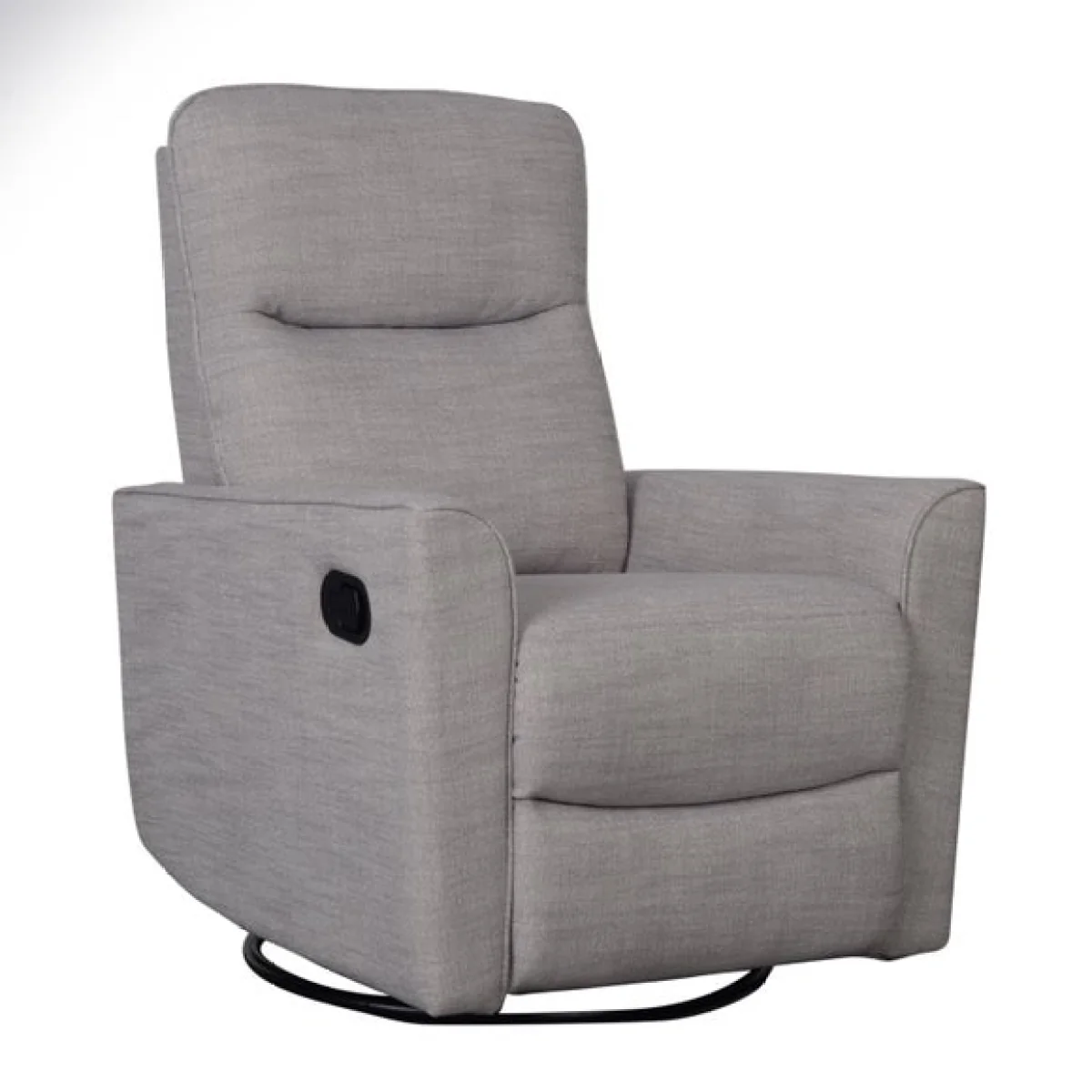 Return - Obaby Savannah Swivel Glider Recliner Chair, Gold – image 3